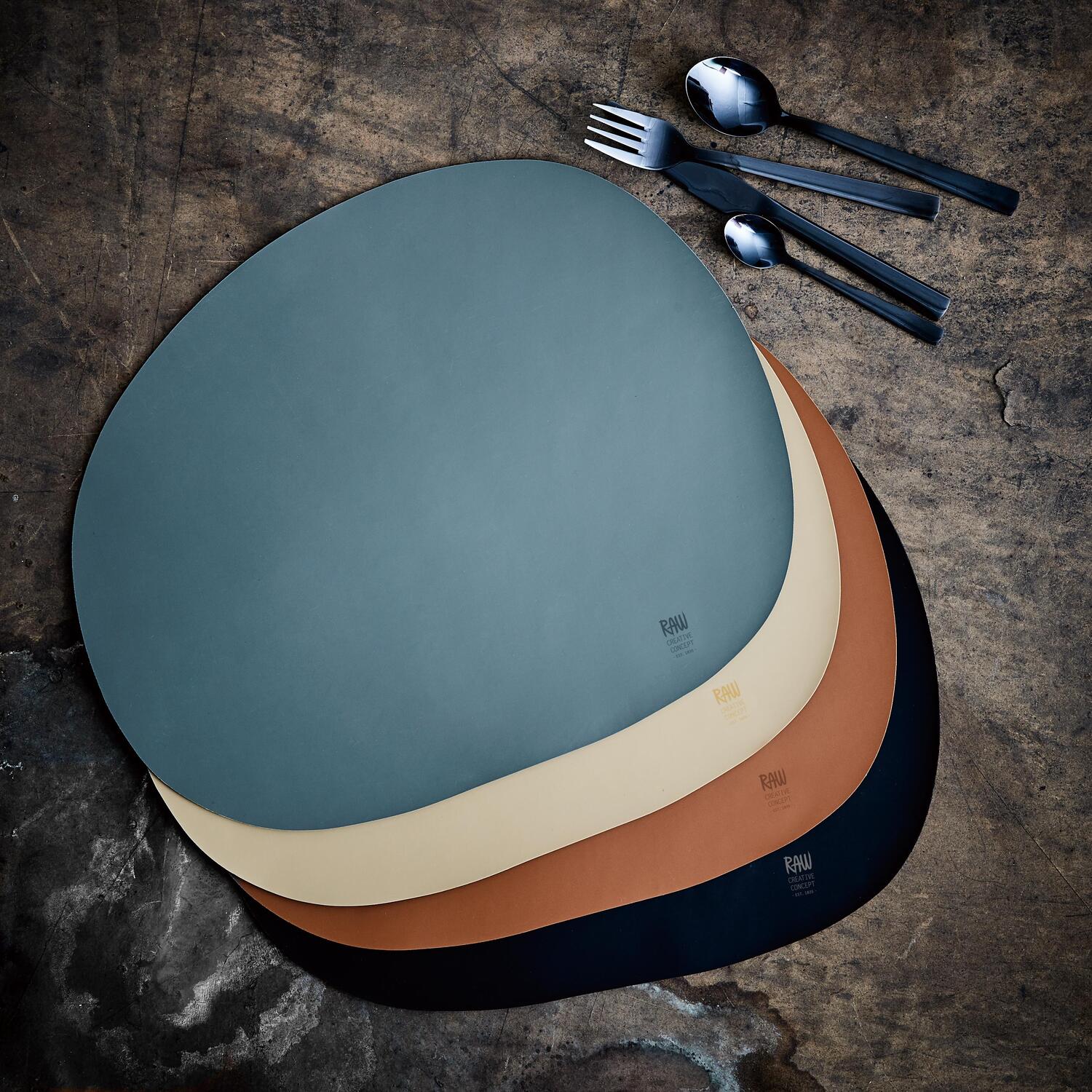 Soft surface silikone dækkeserviet - mocca